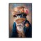 Stupell Industries Victorian Toad Portrait Framed Giclee, design by Wumples